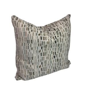 Throw Pillow Waterfowl Fill Accent 21 x 21 Inches Textured Neutral Tones